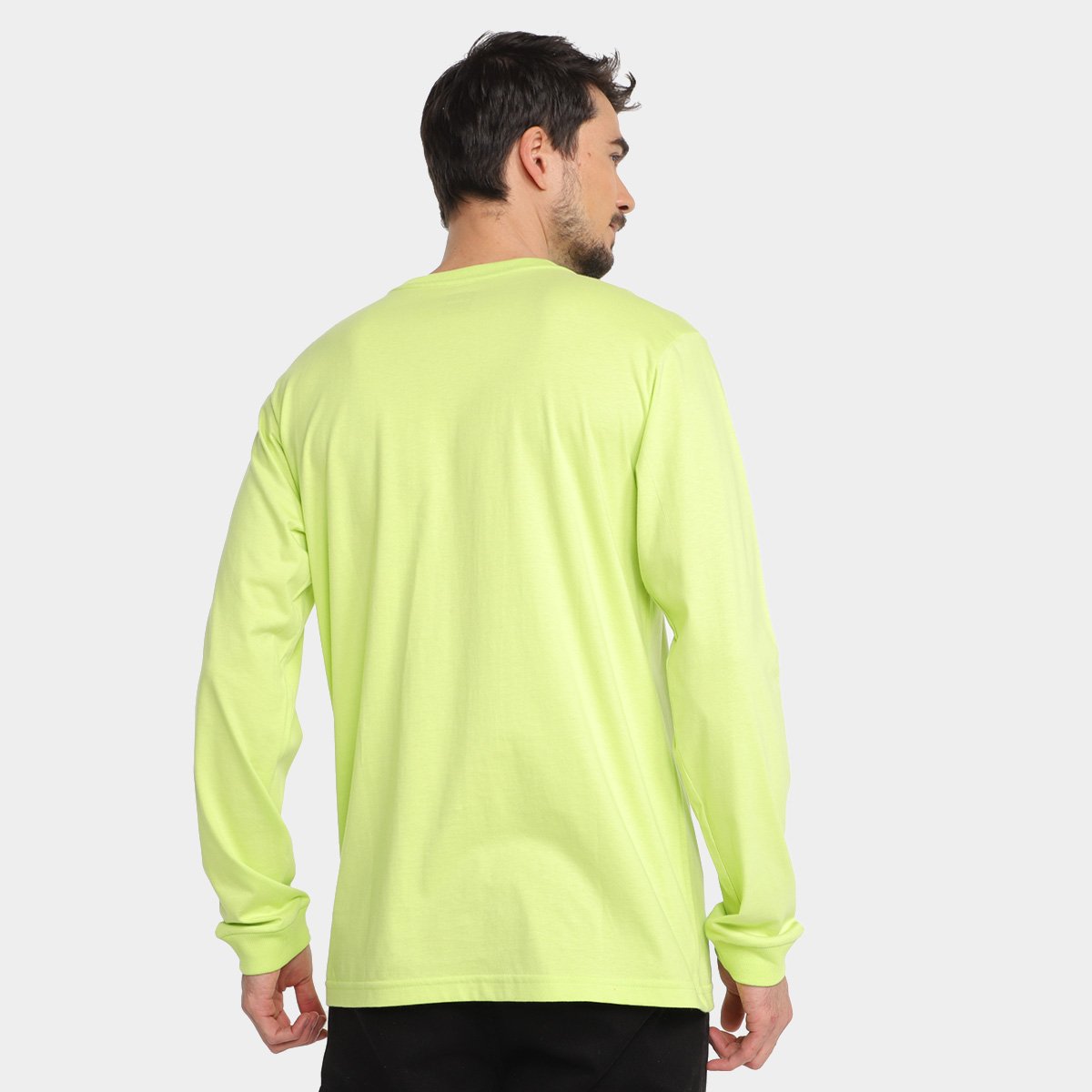 Camiseta Dc Shoes Minimal Stripe Manga Longa Masculina