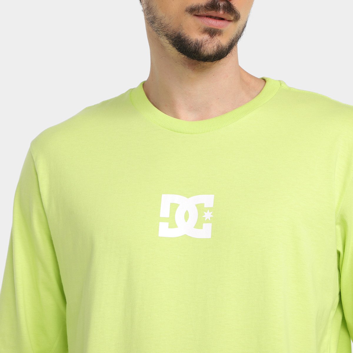 Camiseta Dc Shoes Minimal Stripe Manga Longa Masculina
