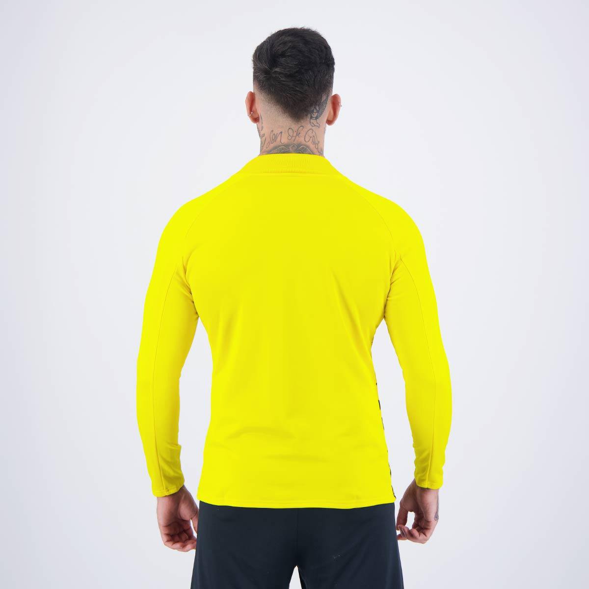 Camisa Borussia Dortmund 24/25 Pré Jogo Puma Manga Longa Masculina - Tam: EGG - 1