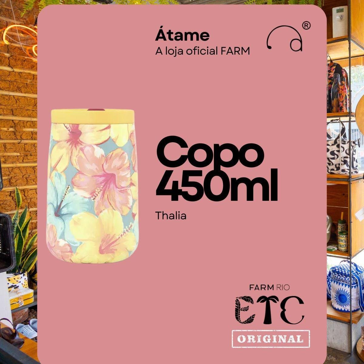 Copo Farm Natureza Feminino - 1