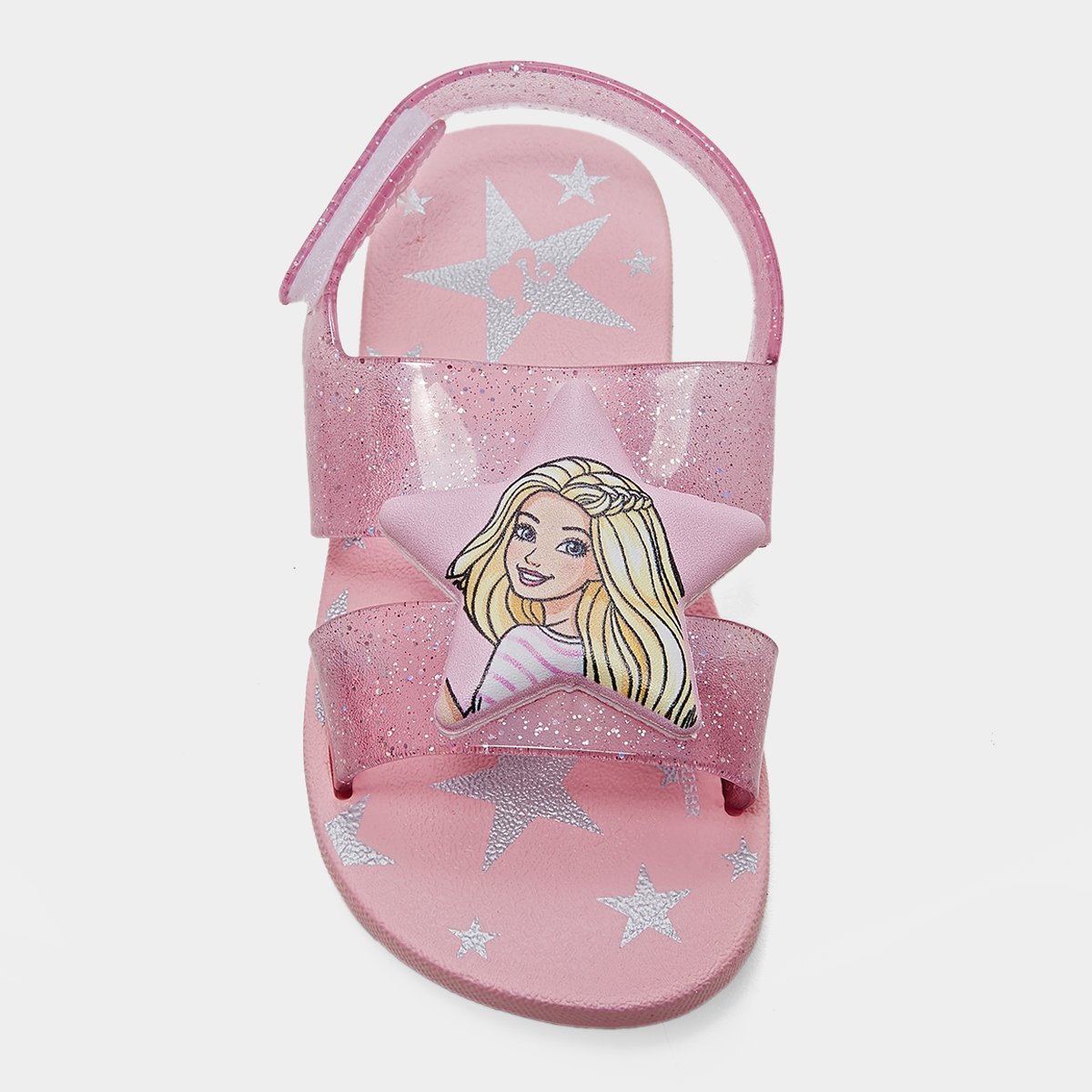 Sandália Infantil Grendene Barbie Popstar Menina - Tam: 25 - 4