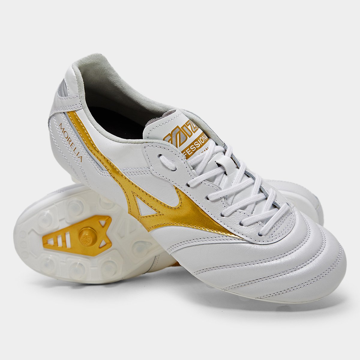 Chuteira Campo Mizuno Morelia J Unissex - Tam: 44 - 1