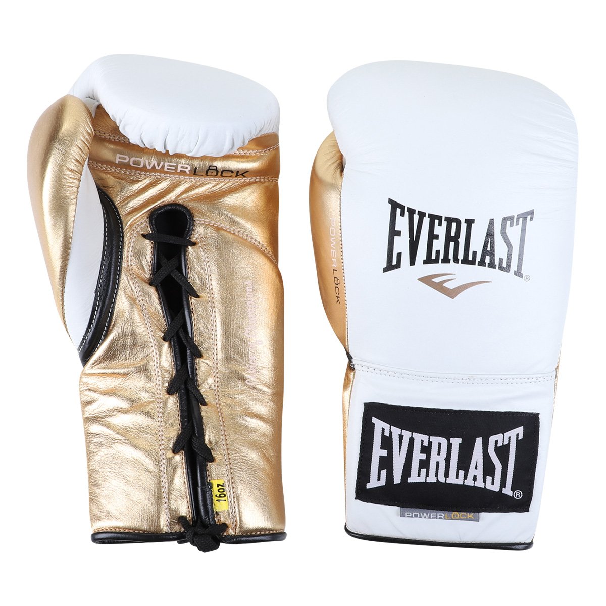 Luva de Boxe/ Muay Thai Everlast Powerlock Amarração 16 Oz