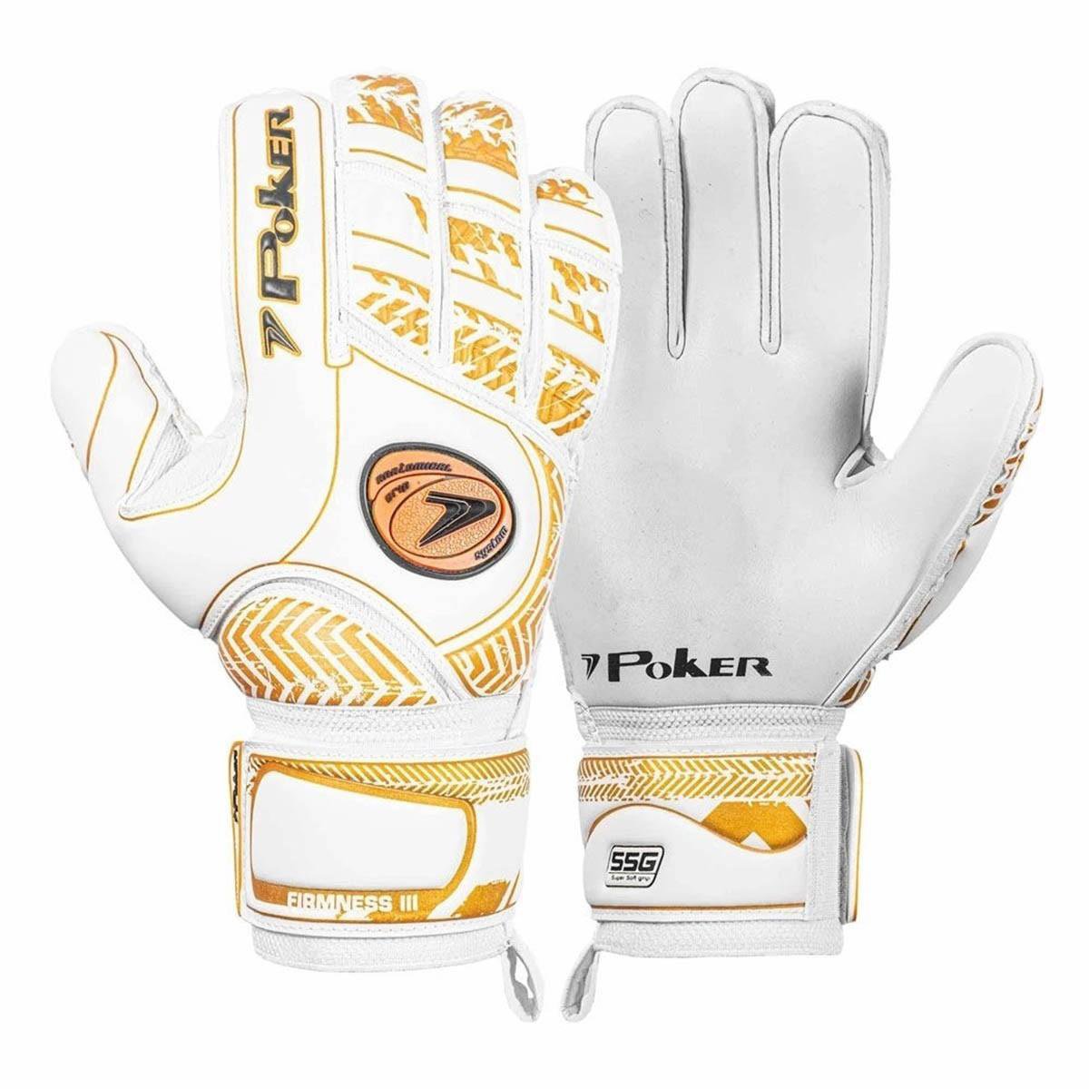 Luva de Goleiro Poker Firmness III Profissional