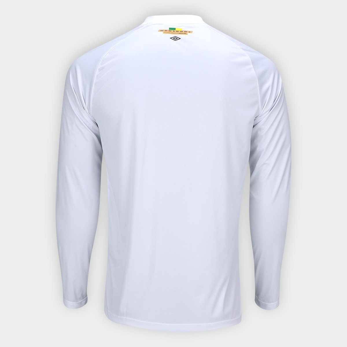 Camisa Manga Longa Santos I 26/27 s/n Torcedor Umbro Masculina - Tam: G - 1