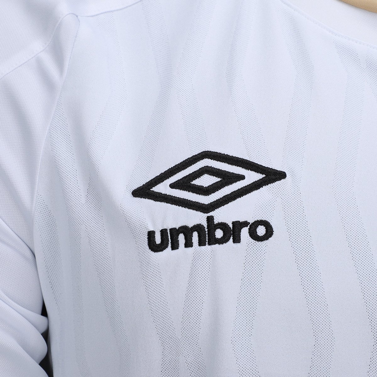 Camisa Manga Longa Santos I 26/27 s/n Torcedor Umbro Masculina - Tam: G - 3