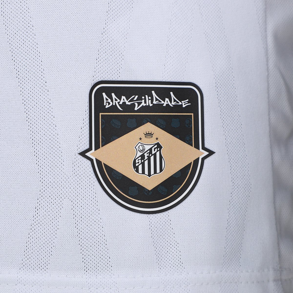 Camisa Manga Longa Santos I 26/27 s/n Torcedor Umbro Masculina - Tam: G - 4