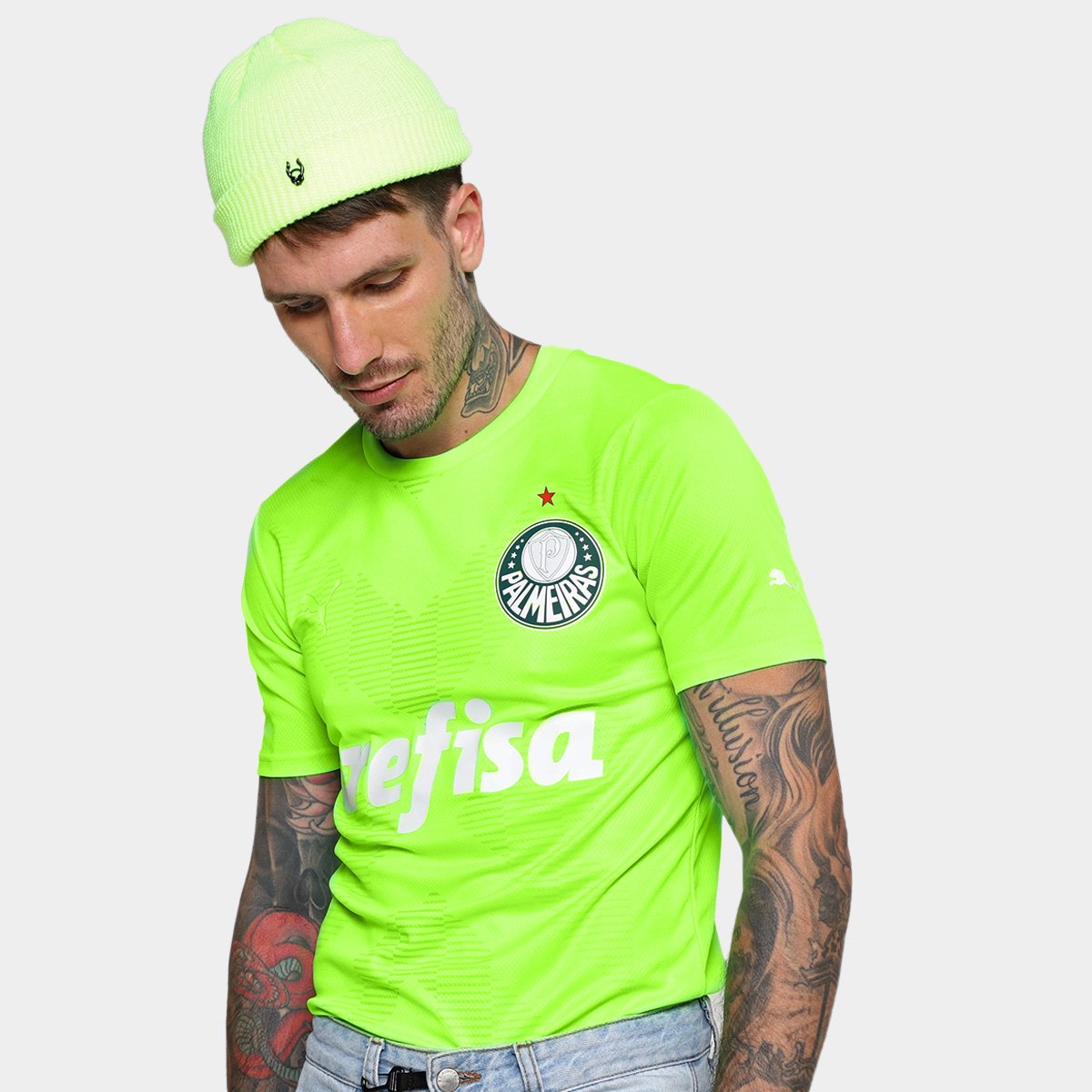 Camisa de Goleiro Palmeiras II 23/24 s/nº  Puma Masculina - Tam: G - 4