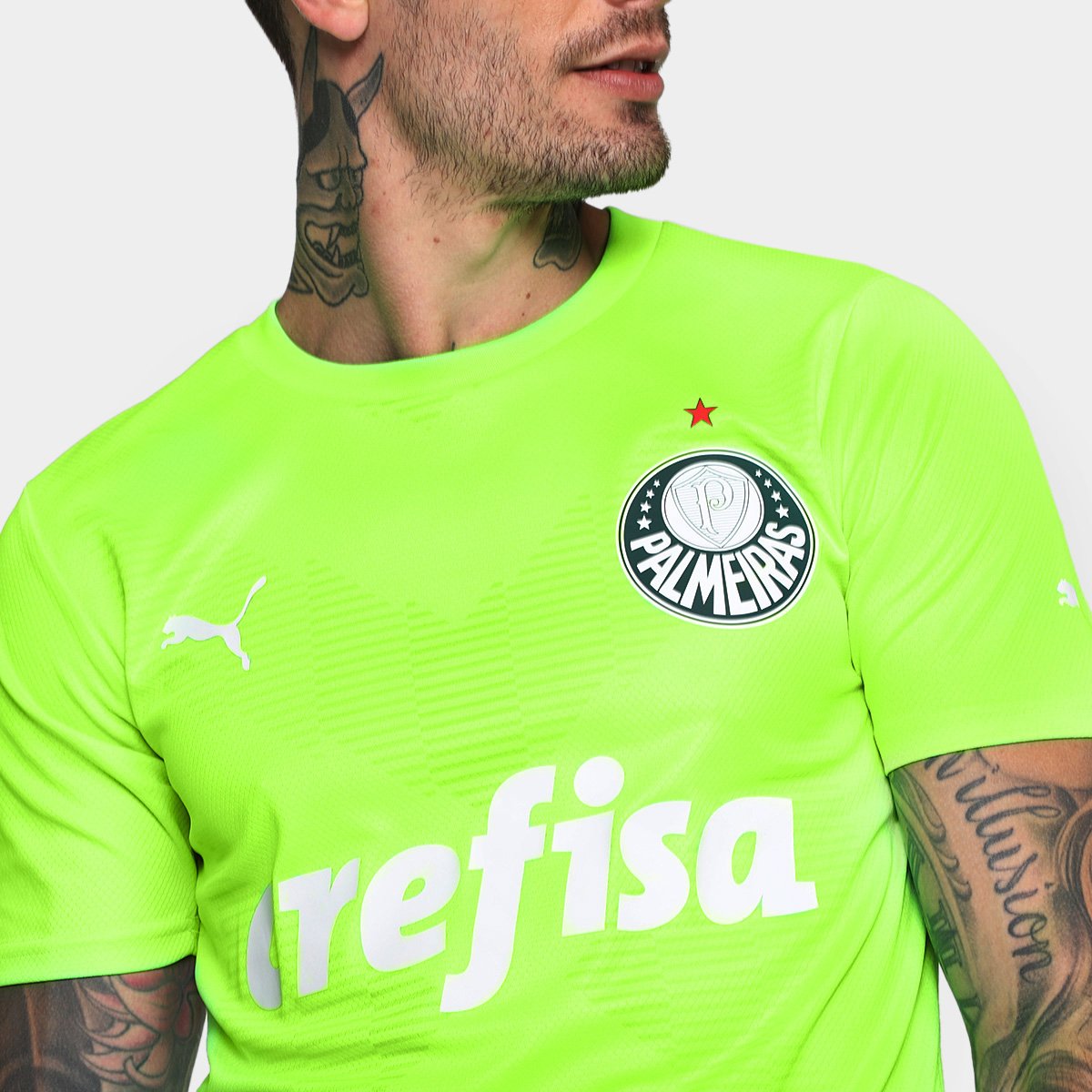 Camisa de Goleiro Palmeiras II 23/24 s/nº  Puma Masculina - Tam: G - 5