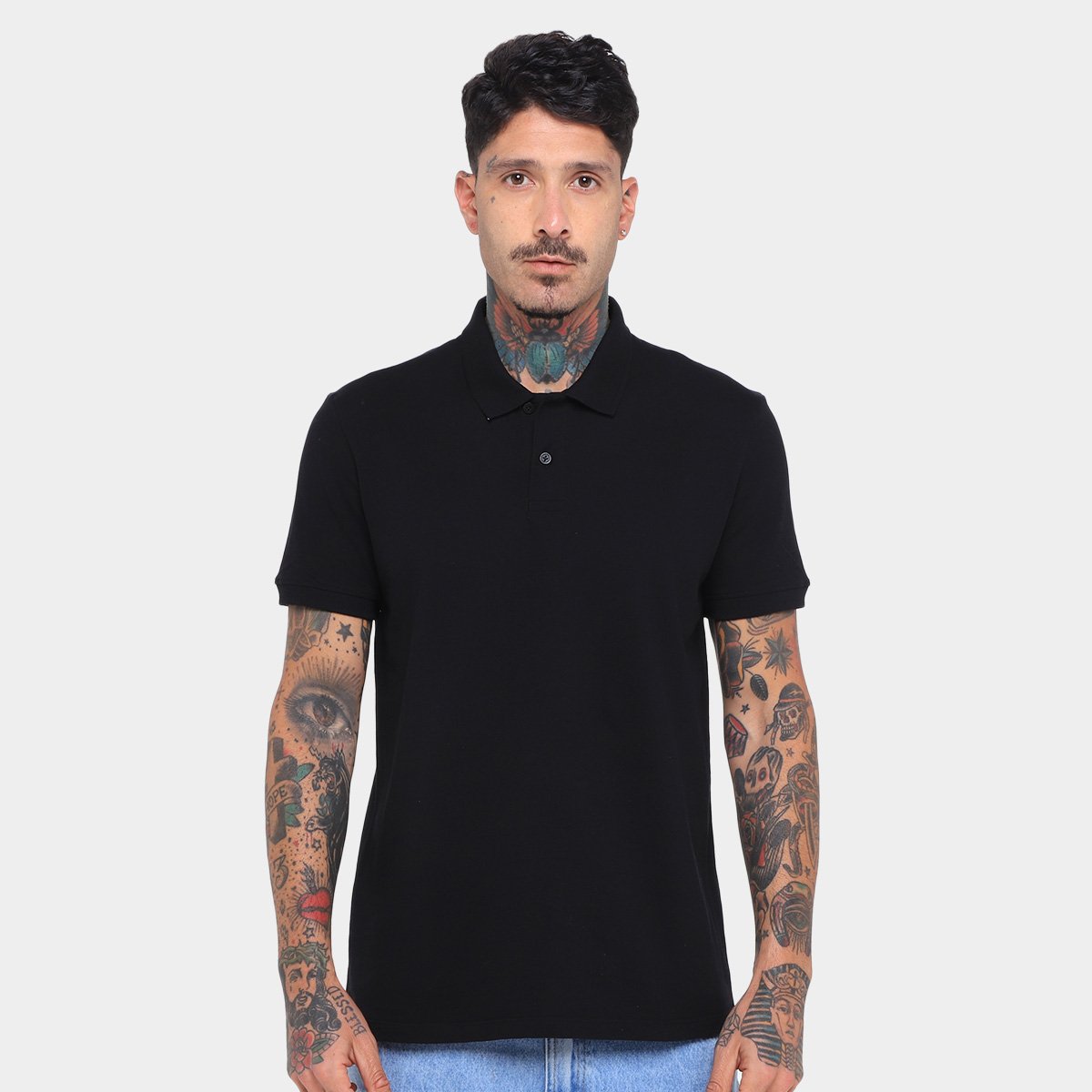 Kit Camisa Polo Hering 2 Peças Masculino - Tam: P - 3