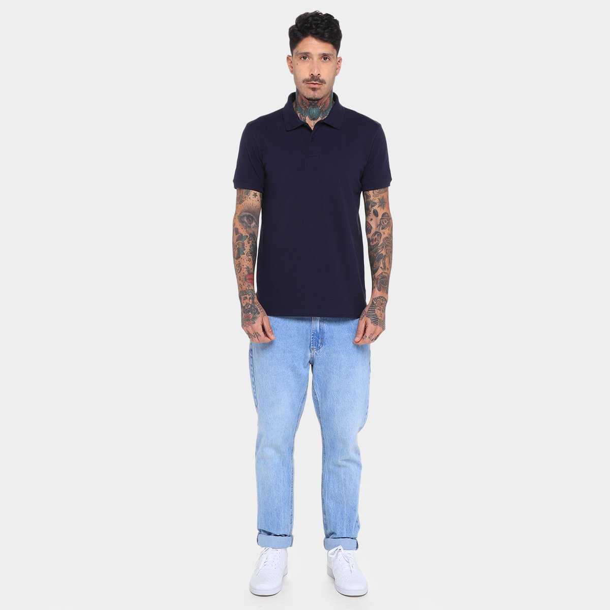 Kit Camisa Polo Hering 2 Peças Masculino - Tam: P - 5