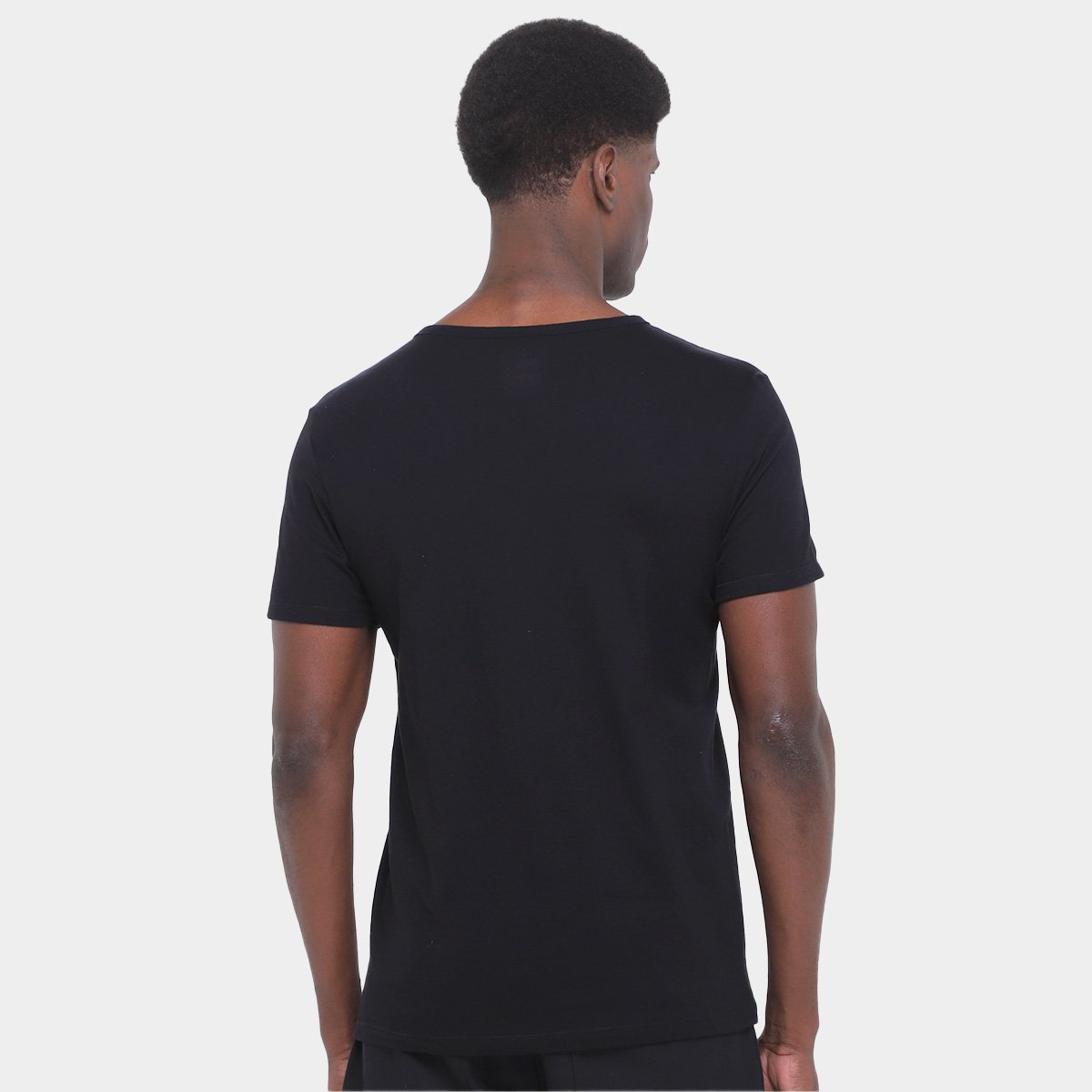 Kit Camiseta Hering C/ 3 Peças Masculina - Tam: P - 2