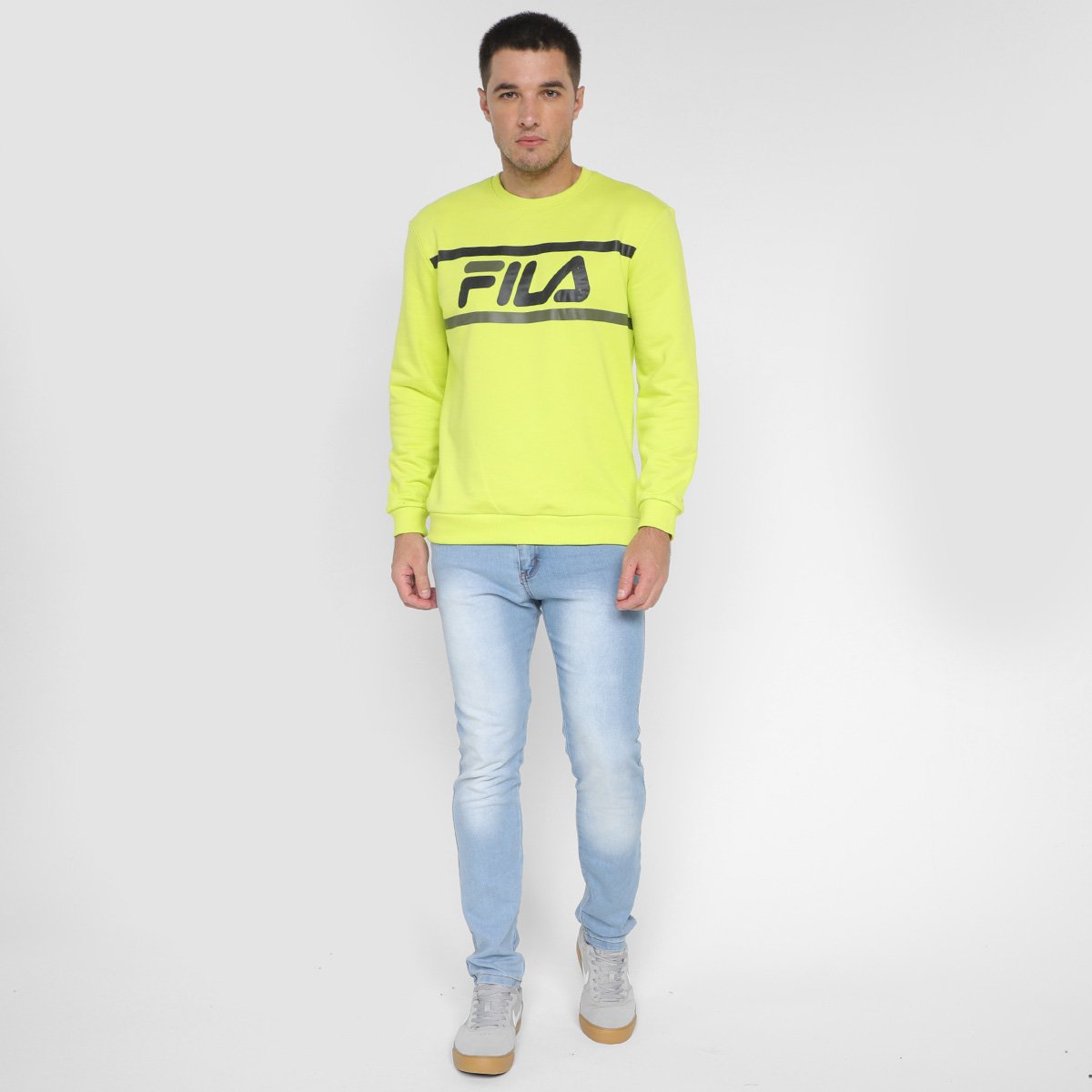 Moletom Fila Colors Masculino - Tam: P - 3
