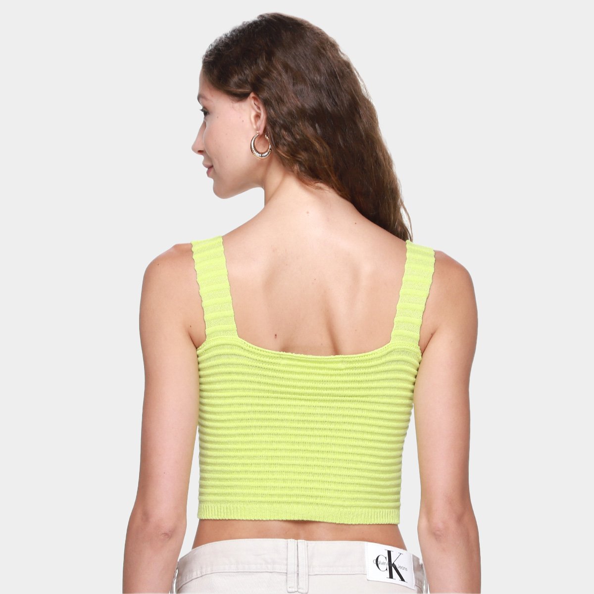 Top Oh, Boy!Tricot Canelado Feminino - 1