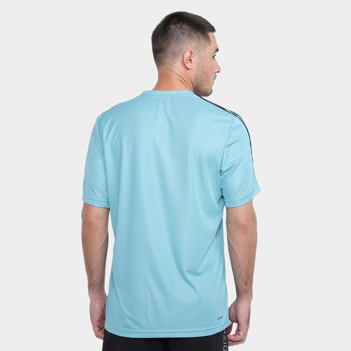 Camiseta Adidas 3 Listras Masculina - Tam: M - 1