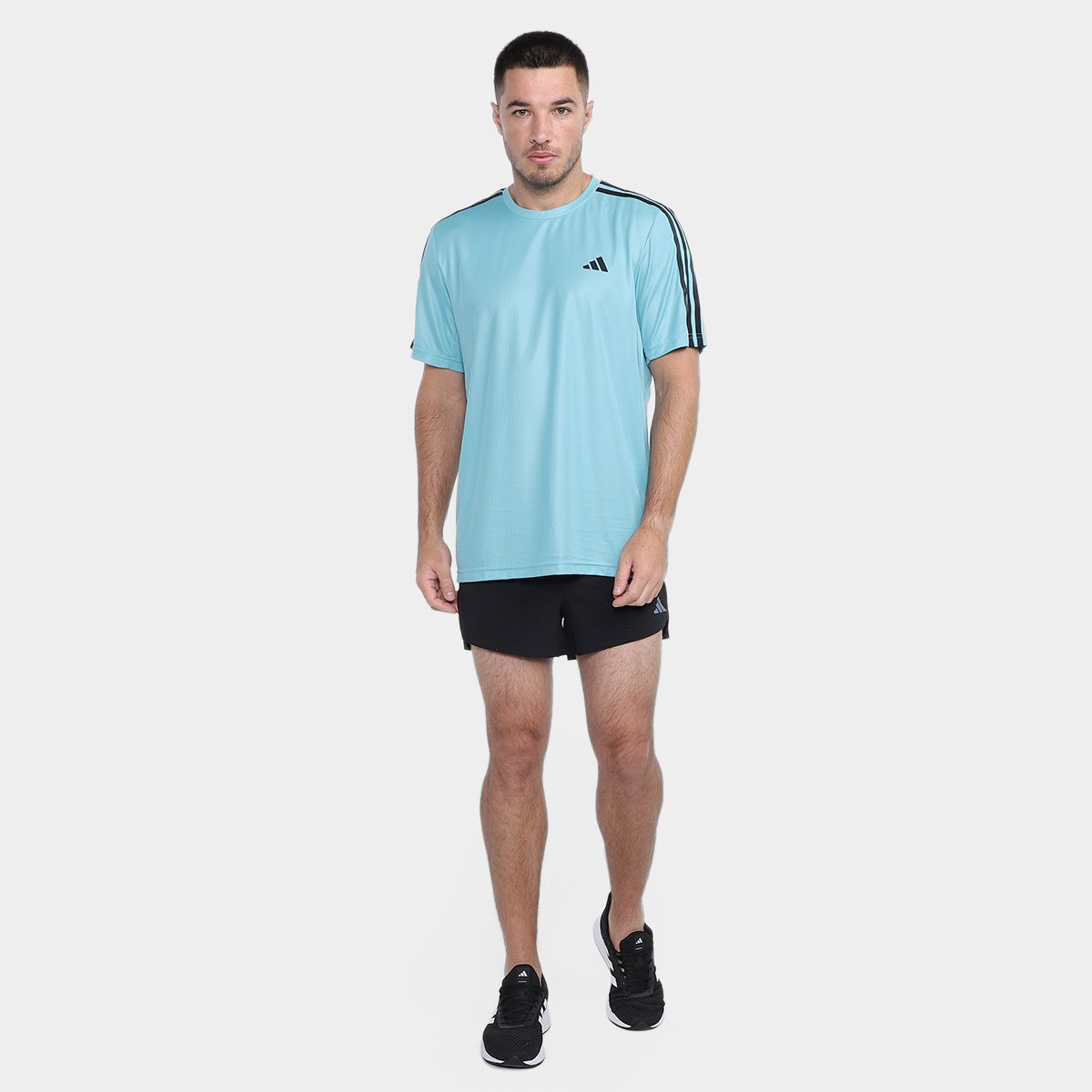 Camiseta Adidas 3 Listras Masculina - Tam: M - 3