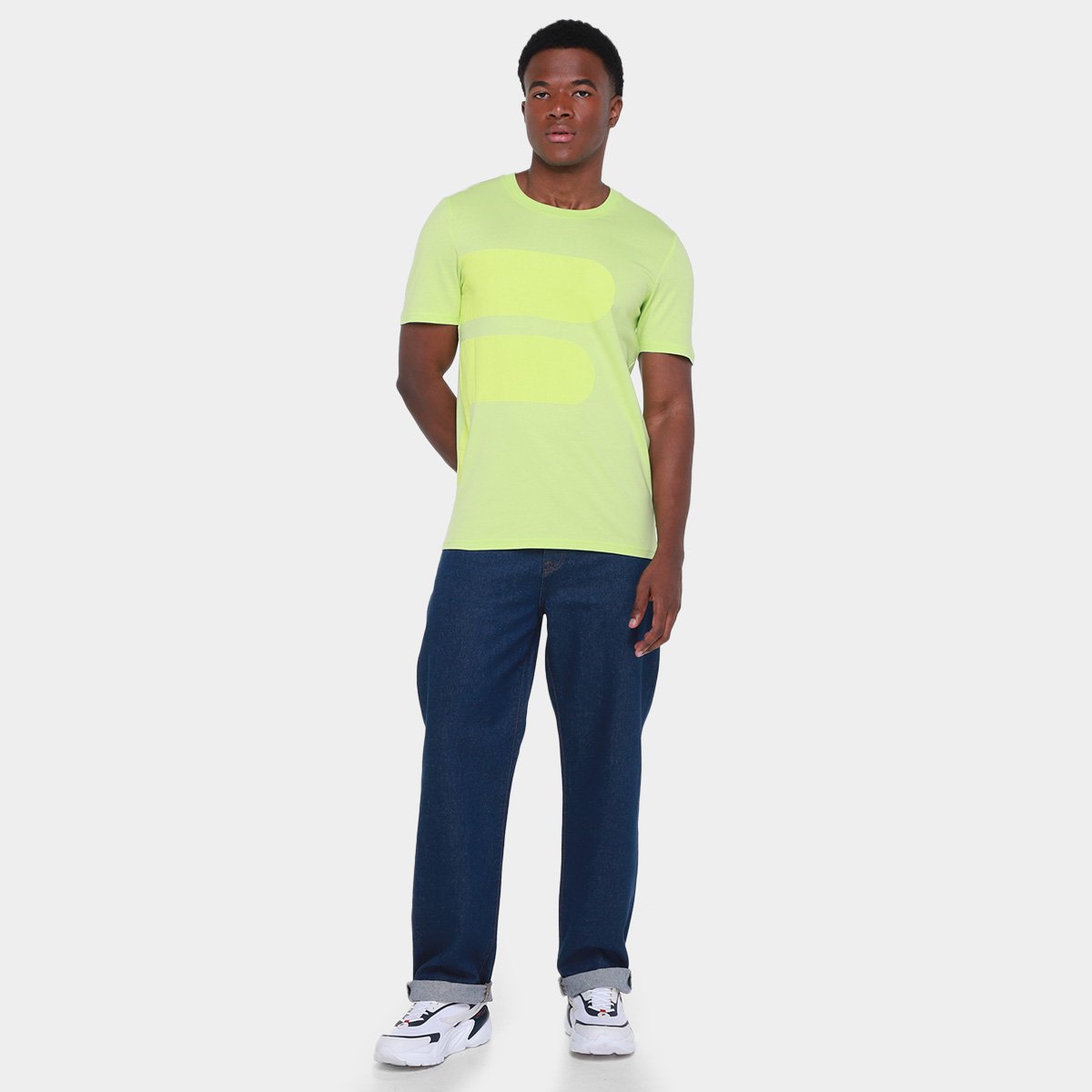 Camiseta Fila Graphic Masculina - Tam: P - 3