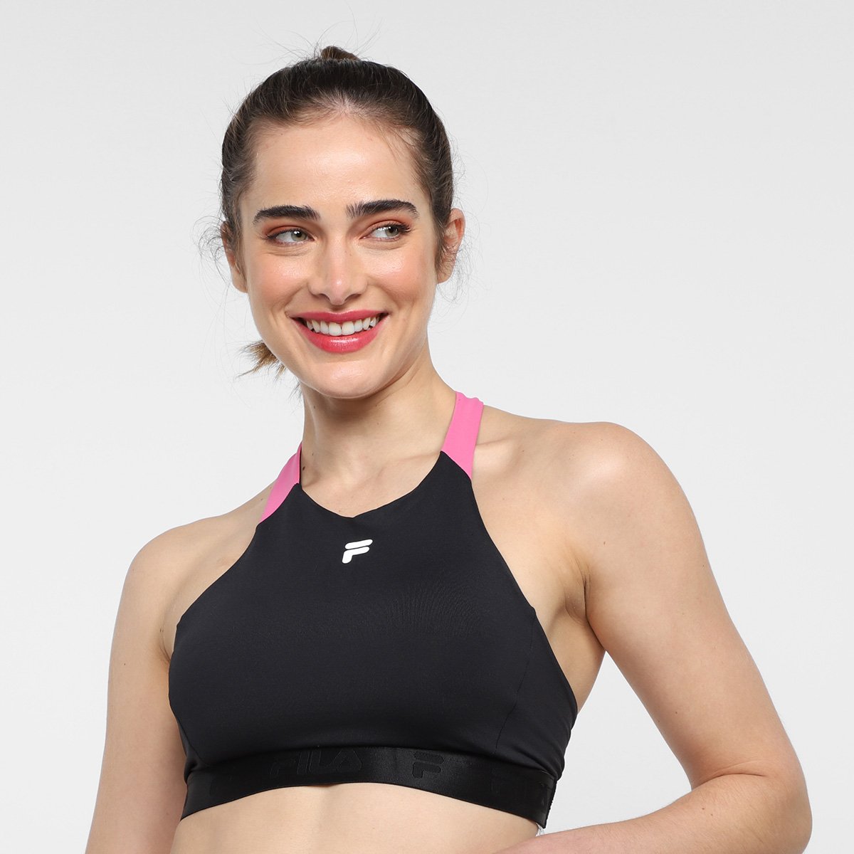 Top Fila Bold Média Sustentação