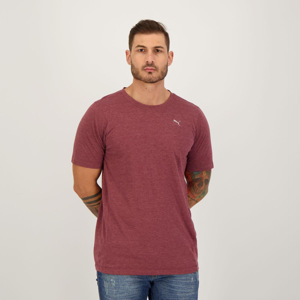 Camiseta Puma Performance Heather 22 Masculina - Tam: M - 1
