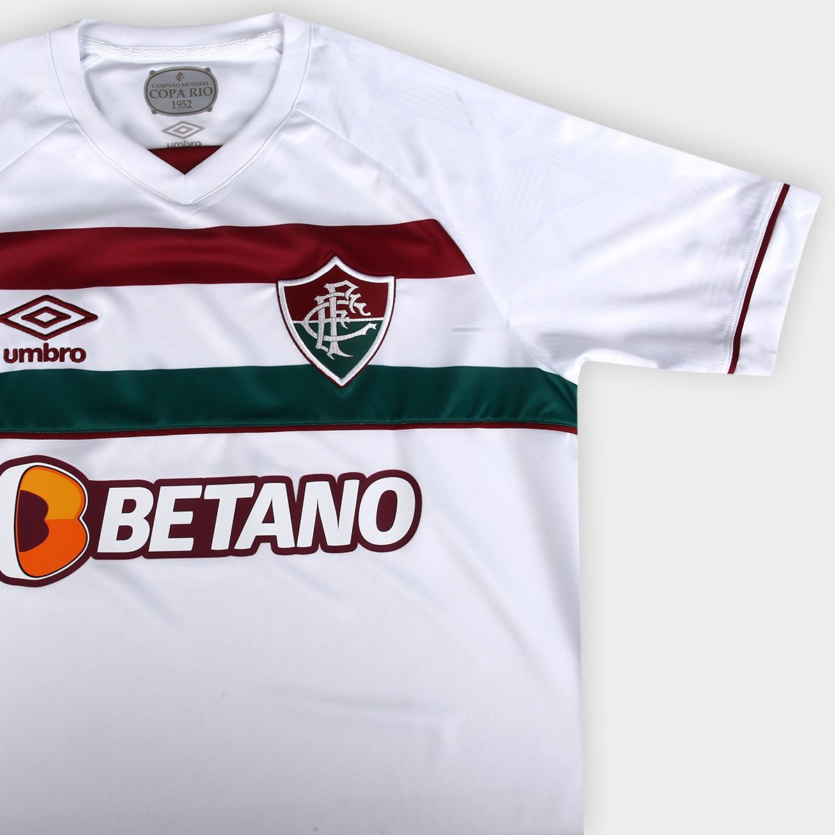 Camisa Fluminense II 23/24 s/n° Torcedor Umbro Masculina - Tam: P - 3