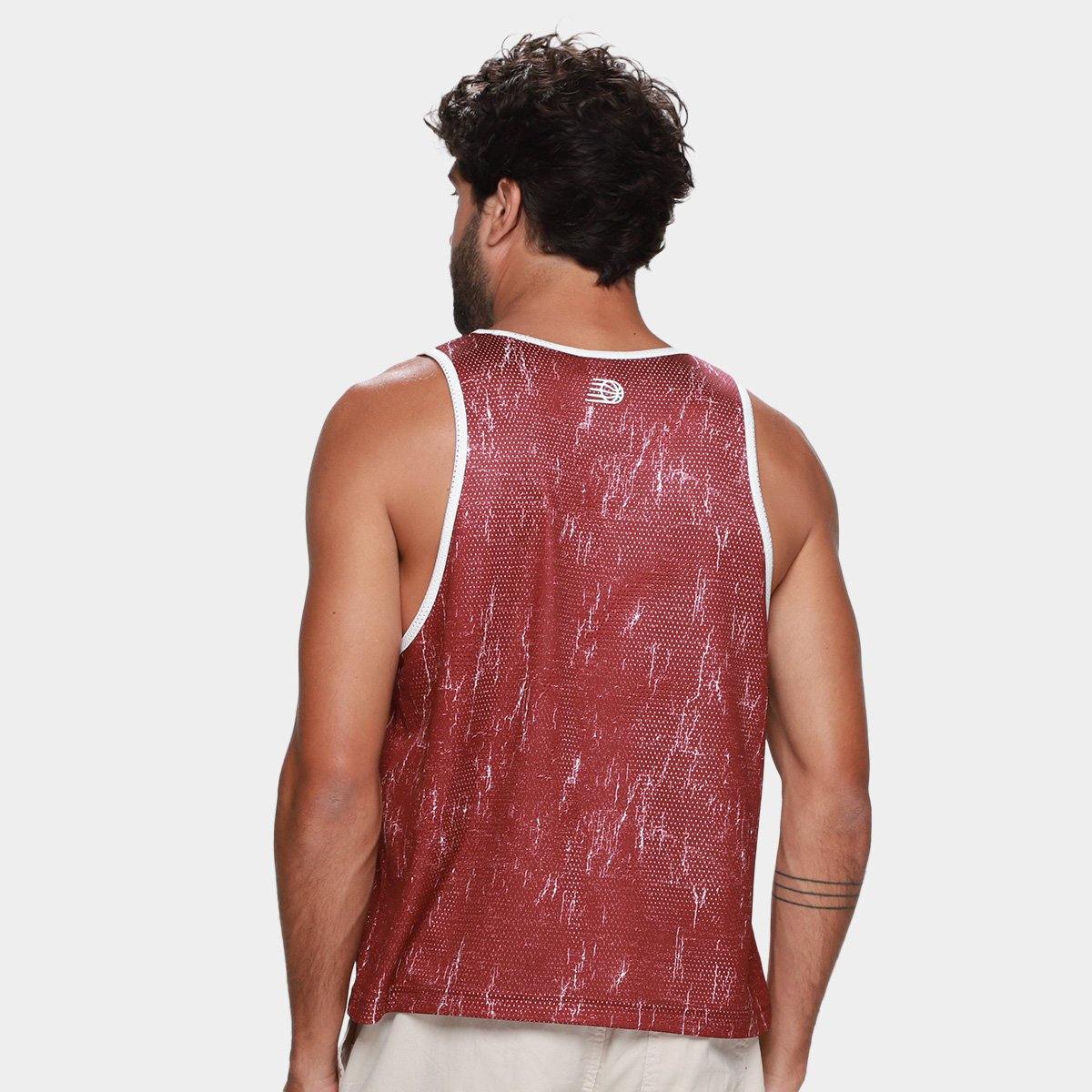 Regata New Balance Reversivel Hoops In Game Masculina - Tam: P - 1