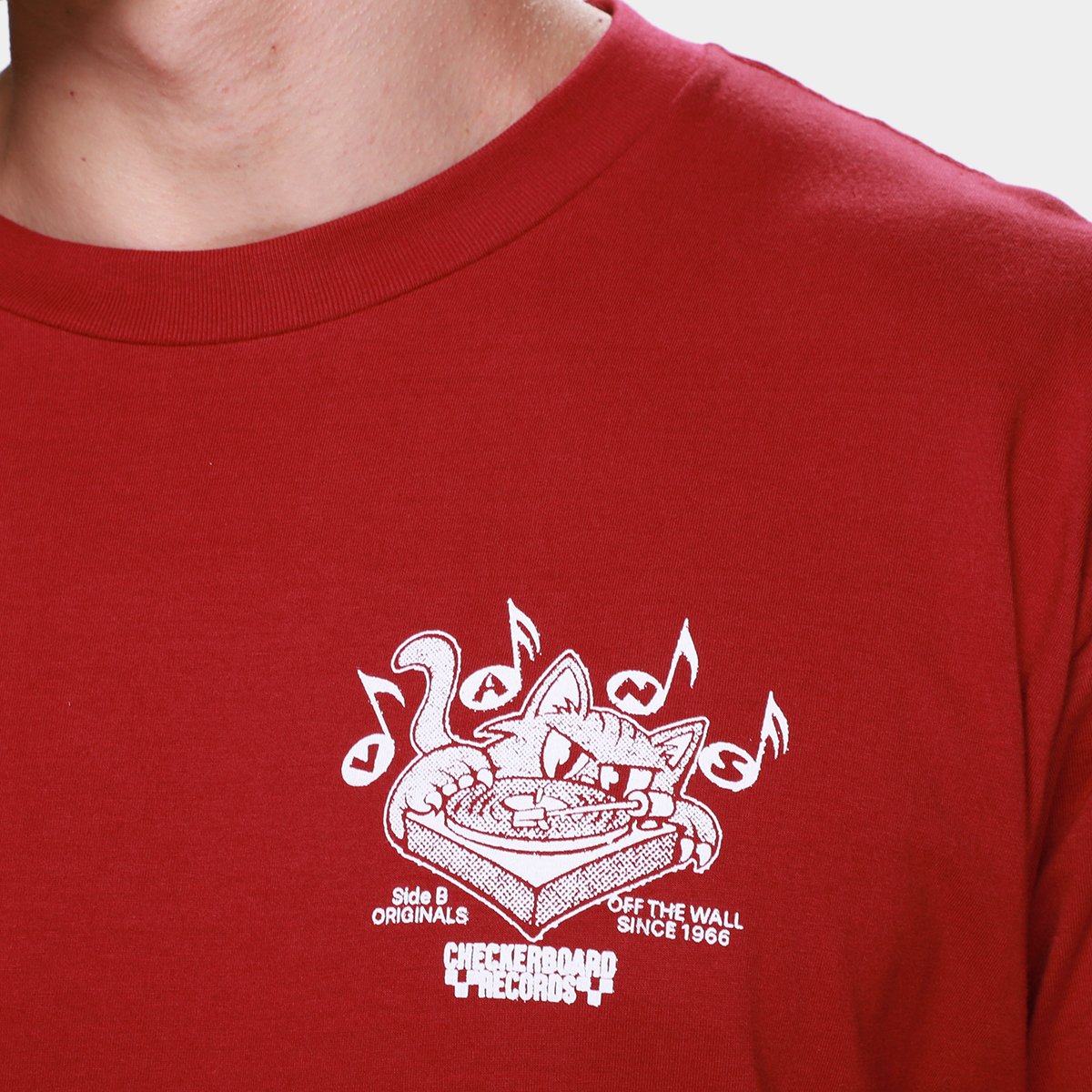 Camiseta Vans Scratched Records Masculina - Tam: P - 2