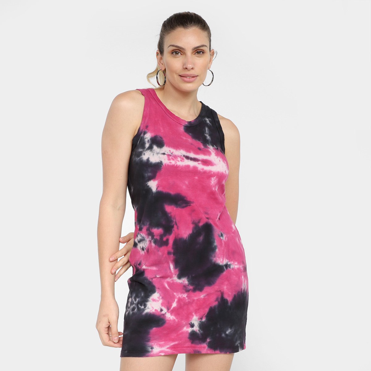 Vestido Volcom Tubinho Estampado Easy Bade