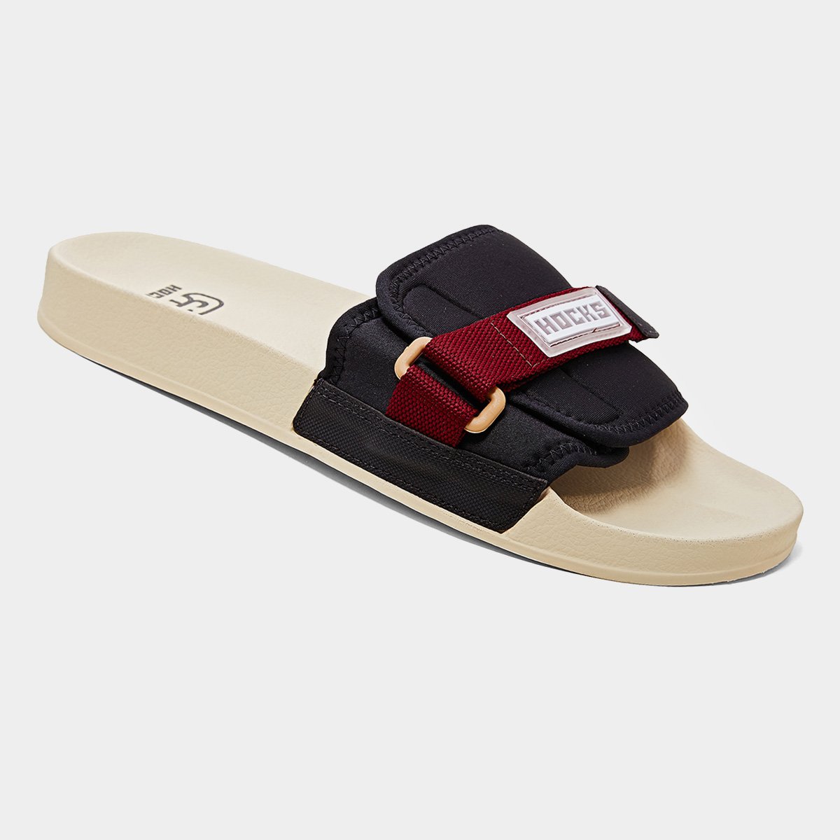 Chinelo Slide Hocks Bravo Bordeaux - Tam: 36 - 2