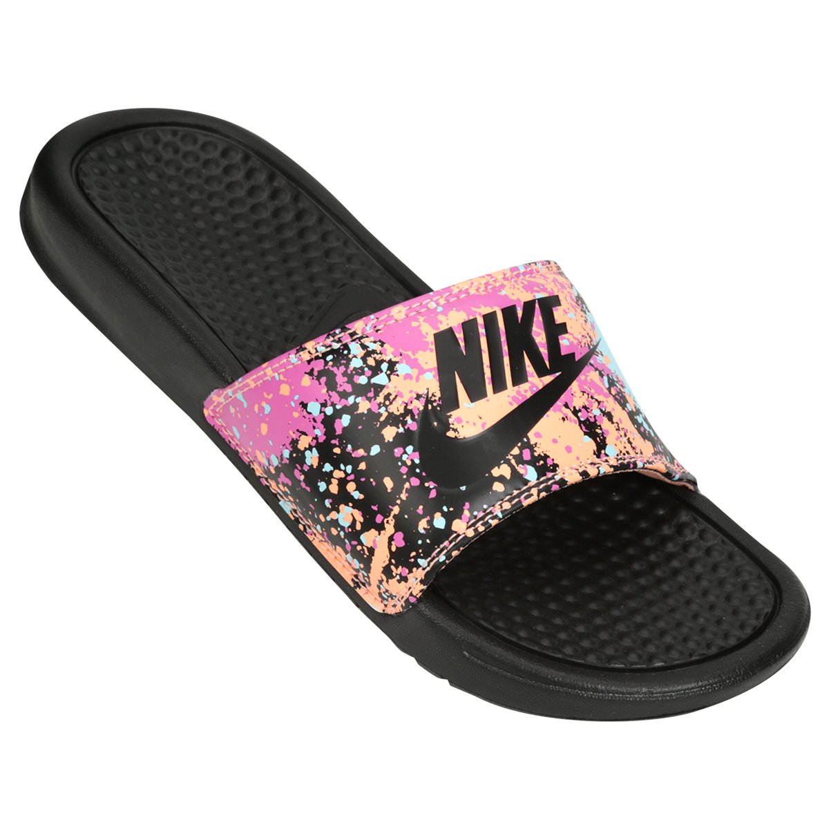 sandália nike benassi jdi print feminina