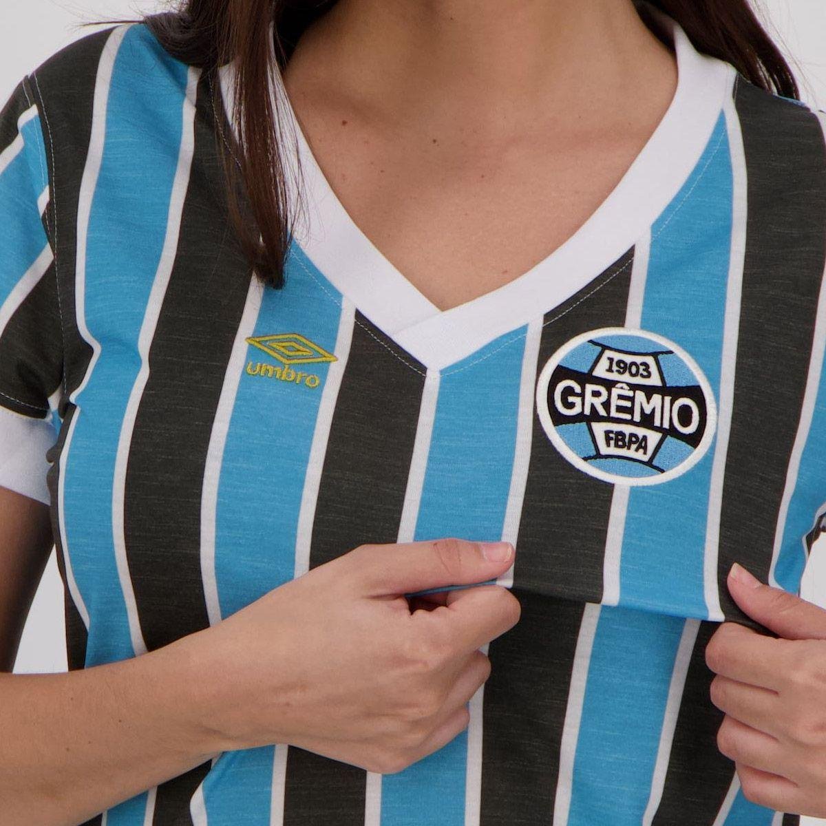 Camisa Umbro Grêmio Retrô 1983 Feminina - Tam: GG - 3