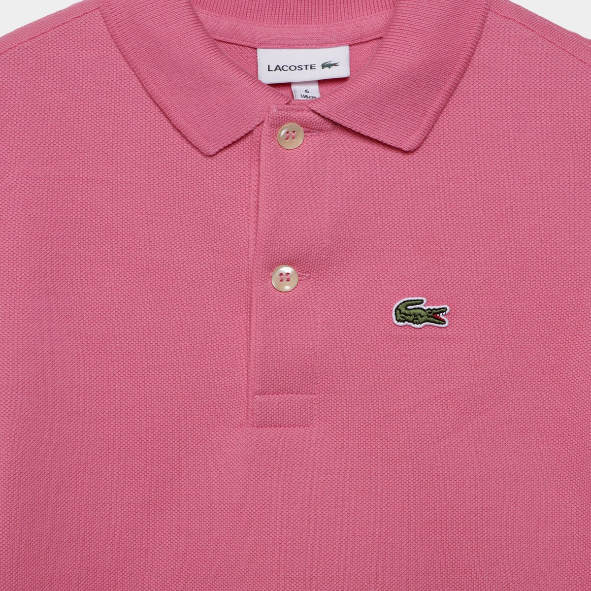 Camisa Polo Infantil Lacoste Manga Curta Masculina - Tam: 4A - 2