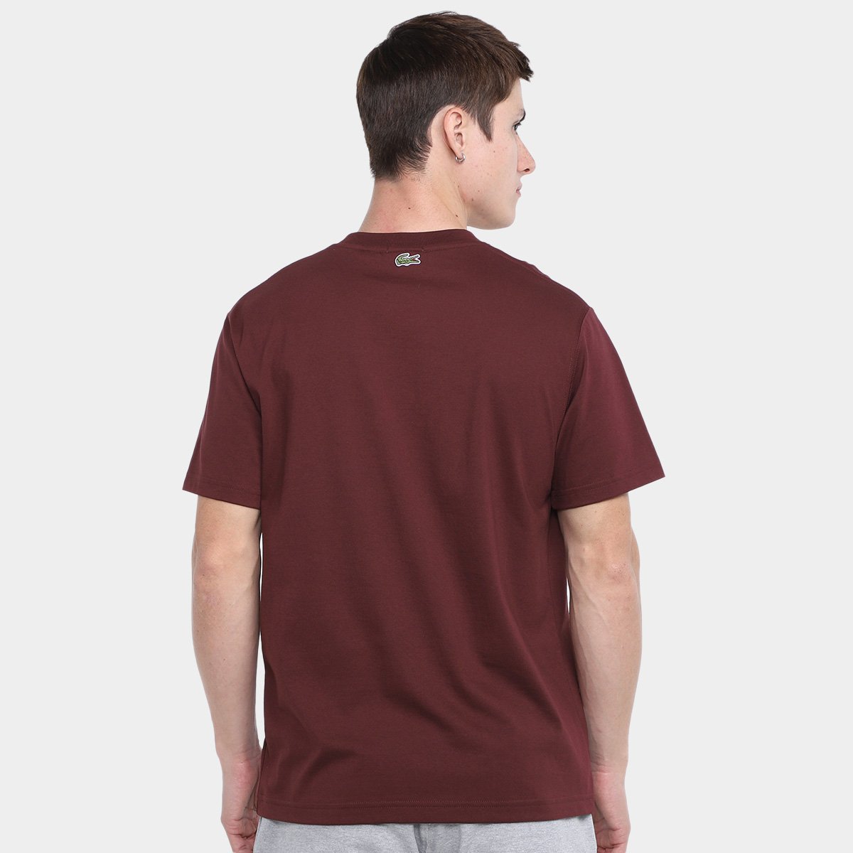 Camiseta Lacoste Paris Casual Masculina - Tam: M - 1
