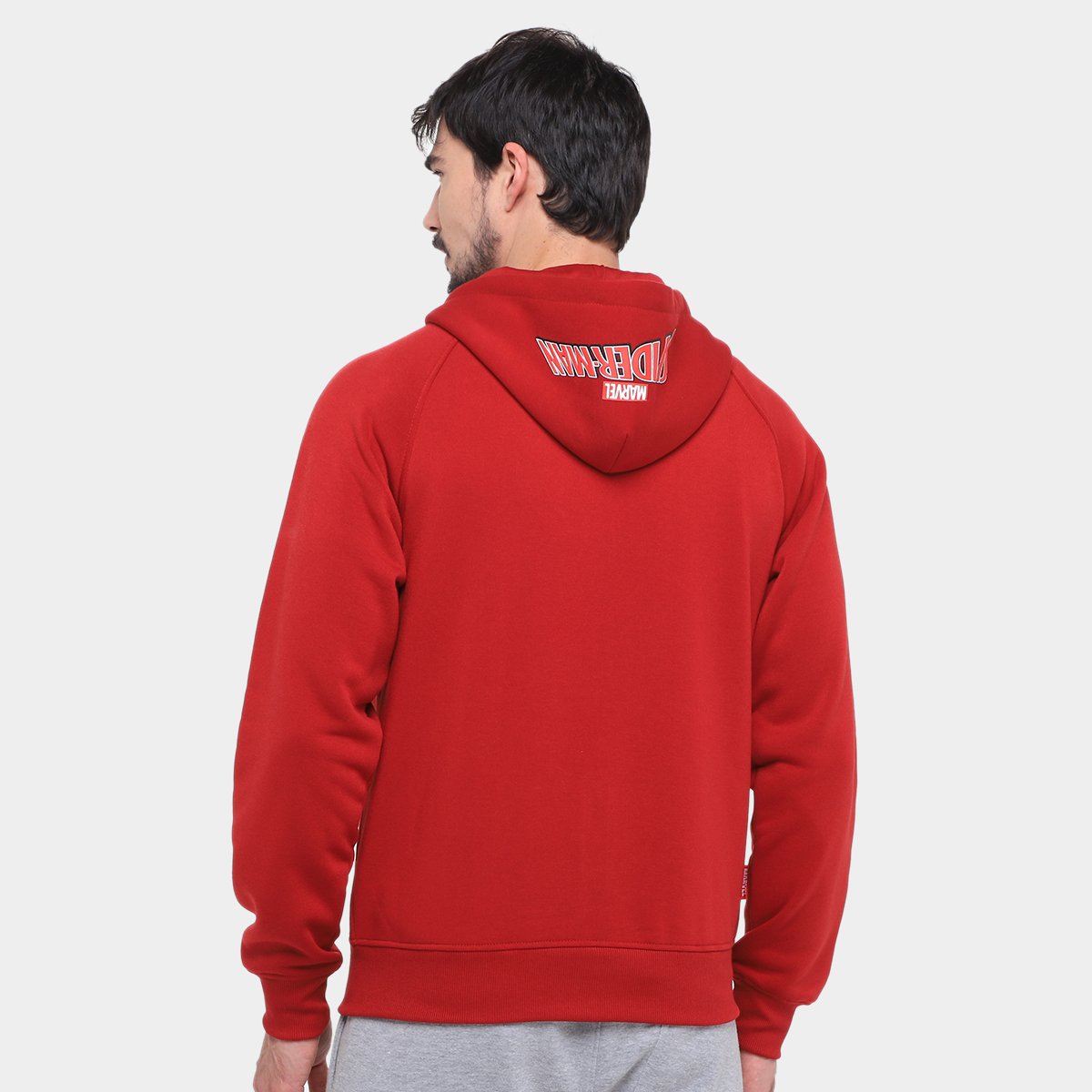 Moletom Mooncity Bordado Homem Aranha Masculino - Tam: M - 1