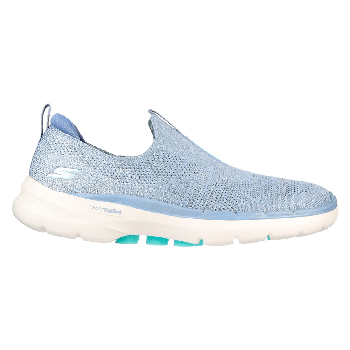 Tênis Skechers Go Walk 6 Glimmering Feminino