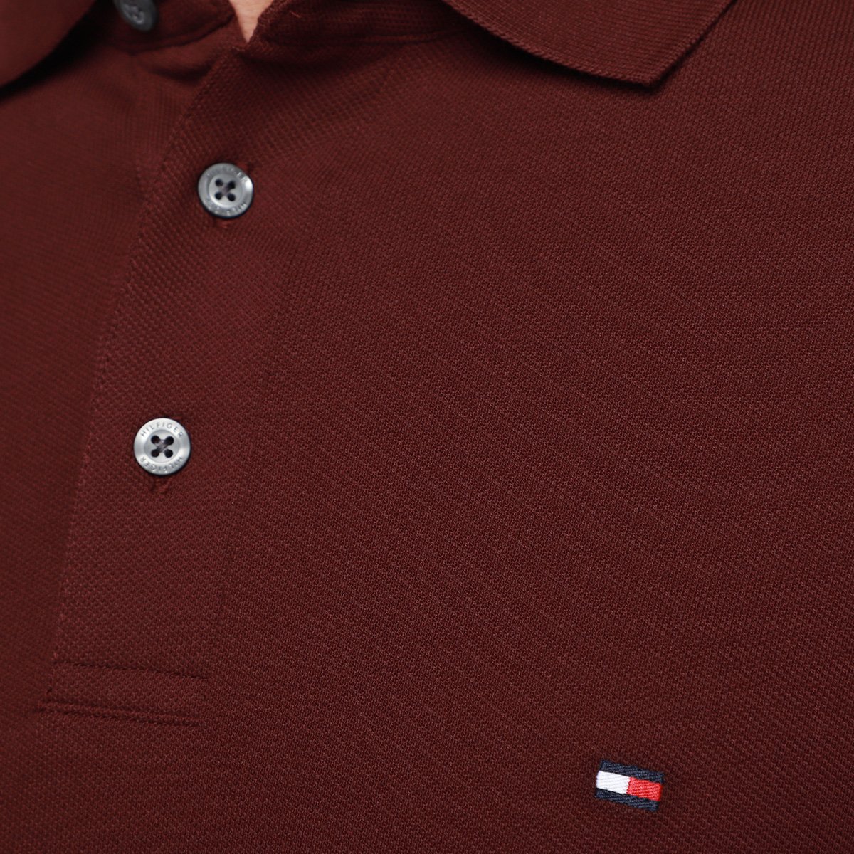 Camisa Polo Slim Tommy Hilfiger Casual Masculina - Tam: M - 2