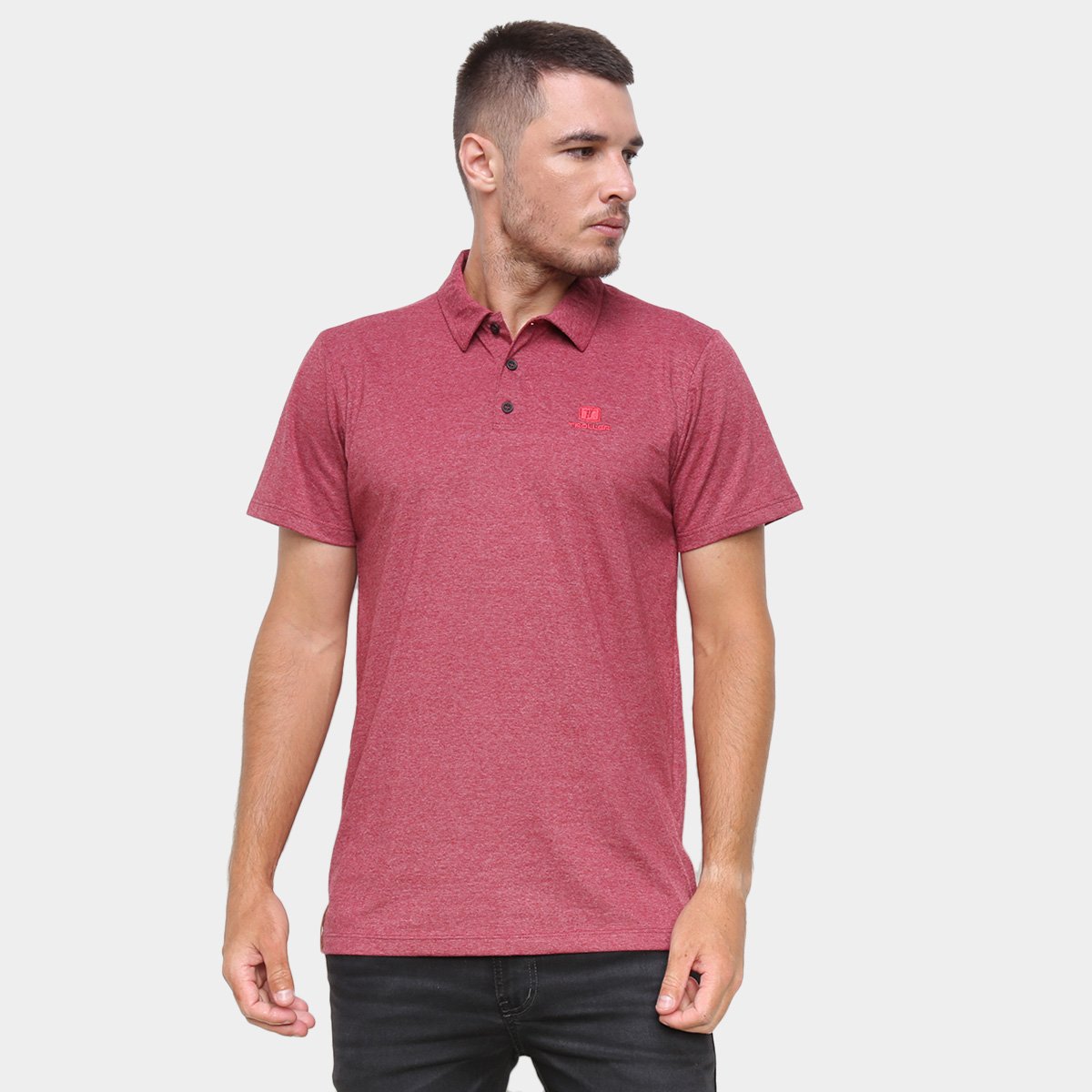 Camisa Polo Troller Performance Mescla Masculina