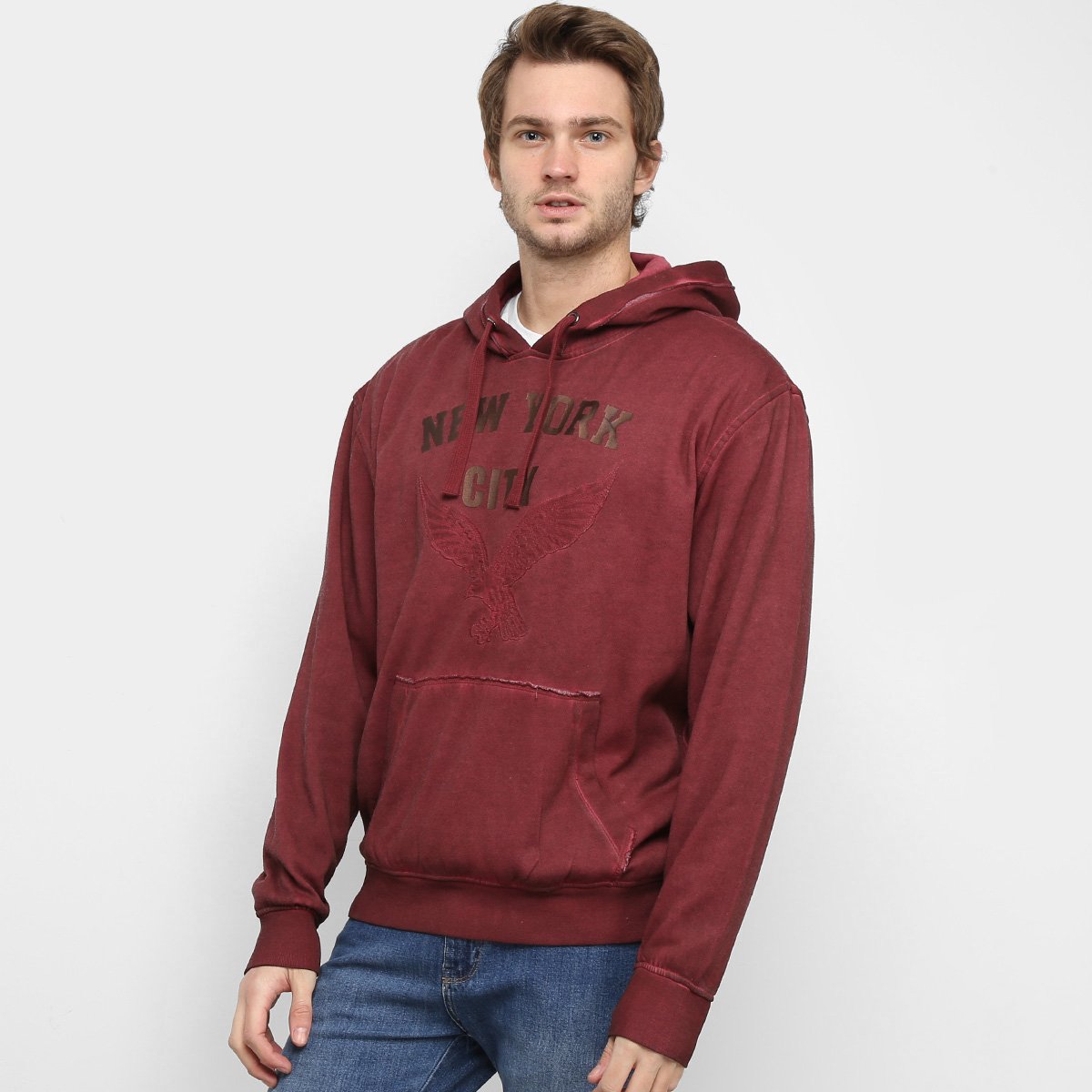 Moletom Victory Eagle Destroyed Masculino