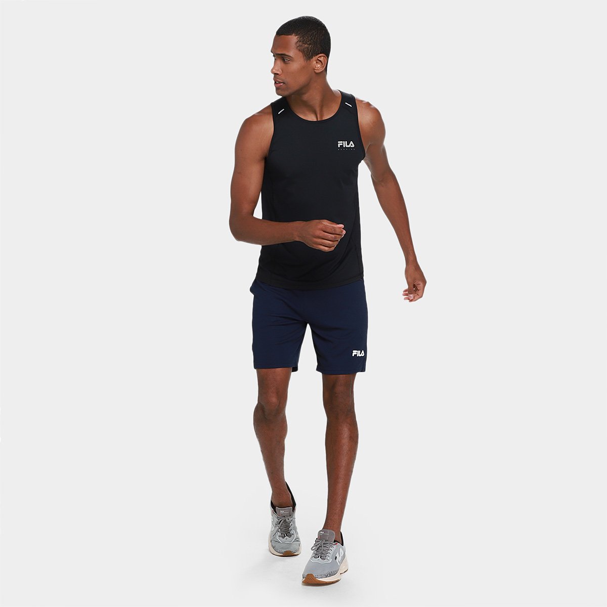 Bermuda Fila Sport Masculina - Tam: G - 4