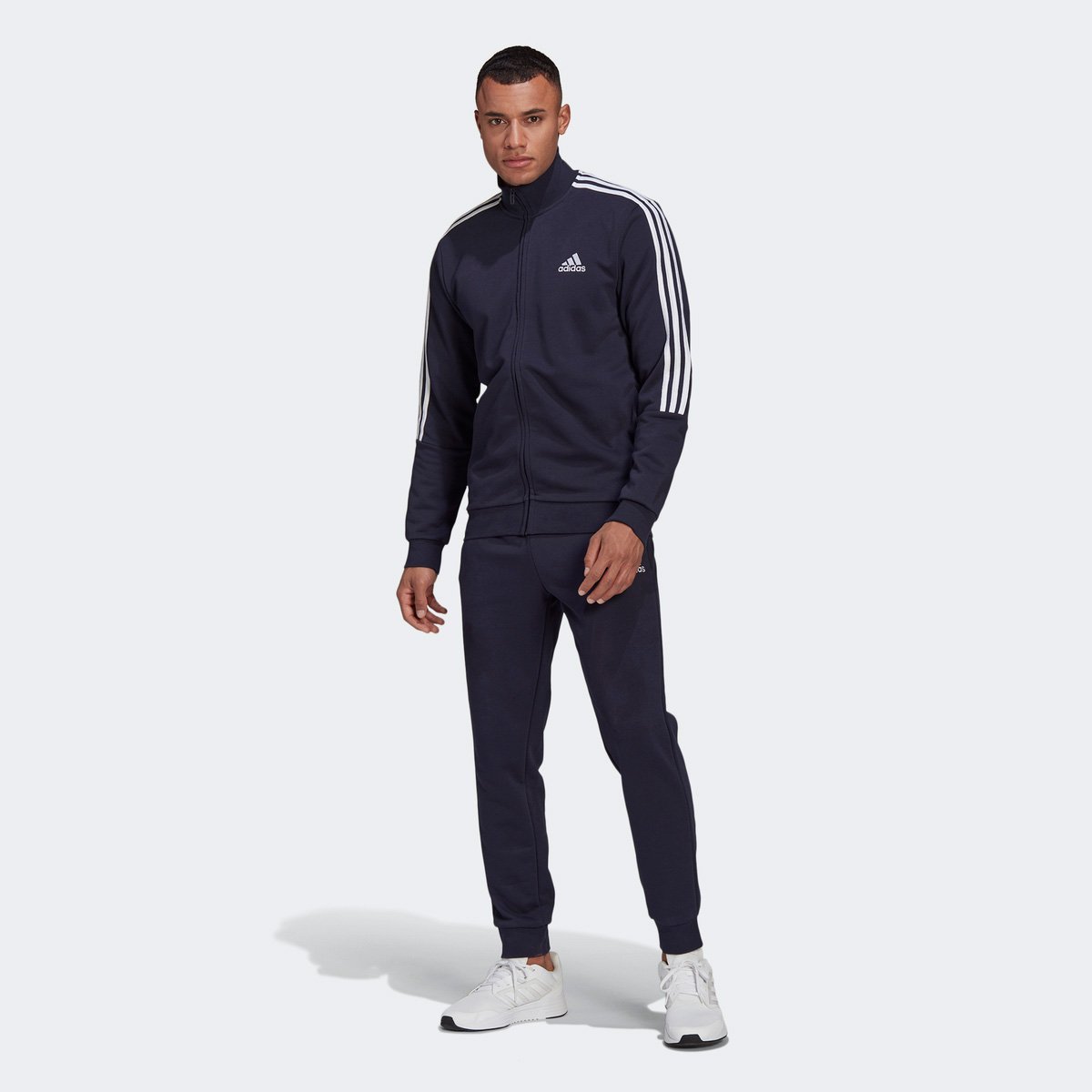 Conjunto Adidas Essentials 3 Listras Masculino