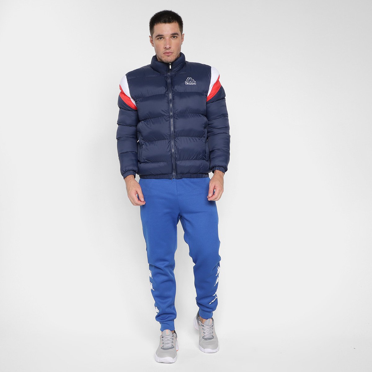 Jaqueta Puffer Kappa Padding Sport Logo Masculina - Tam: P - 3