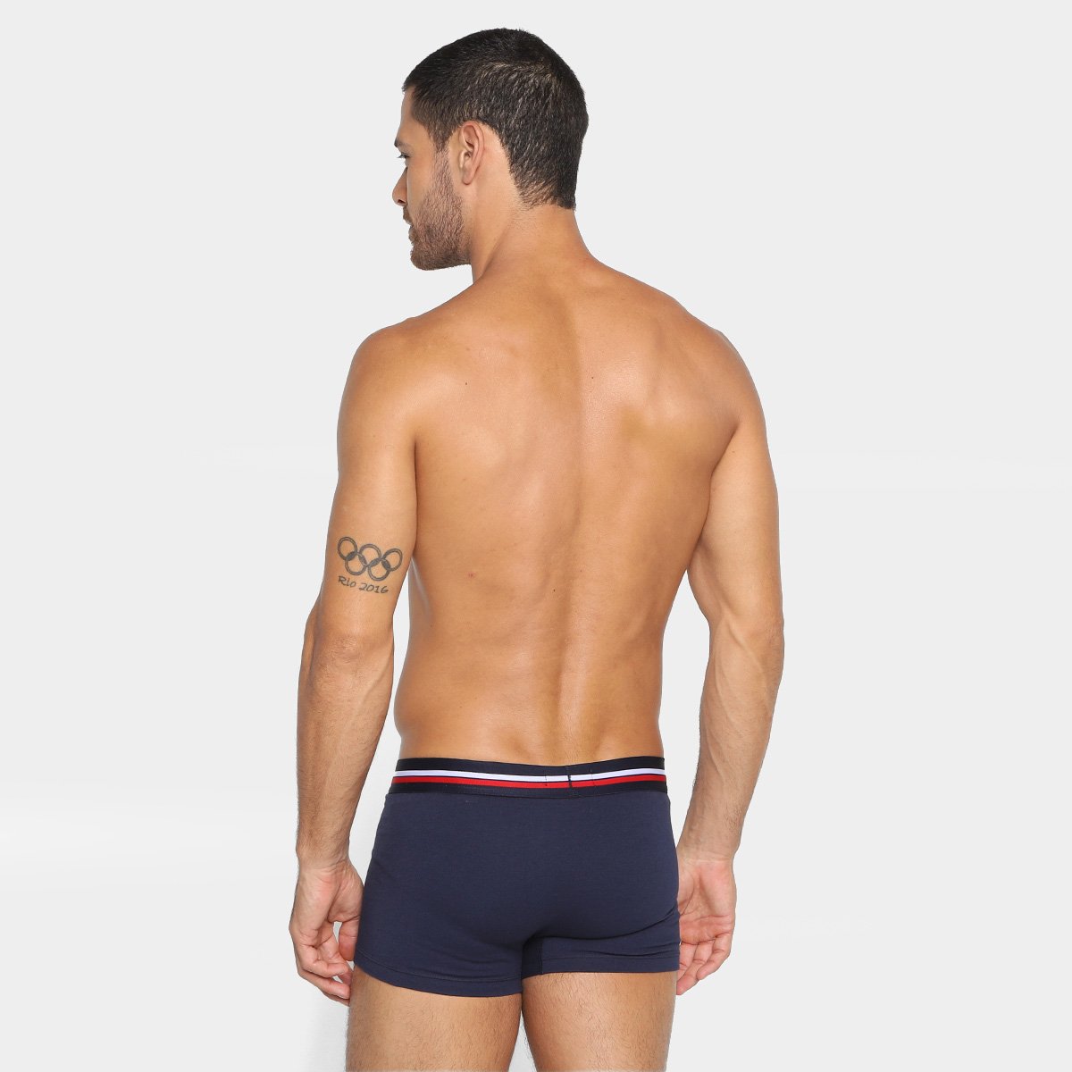 Kit Cuecas Boxer Lacoste Básicas 3 Peças - Tam: M - 2