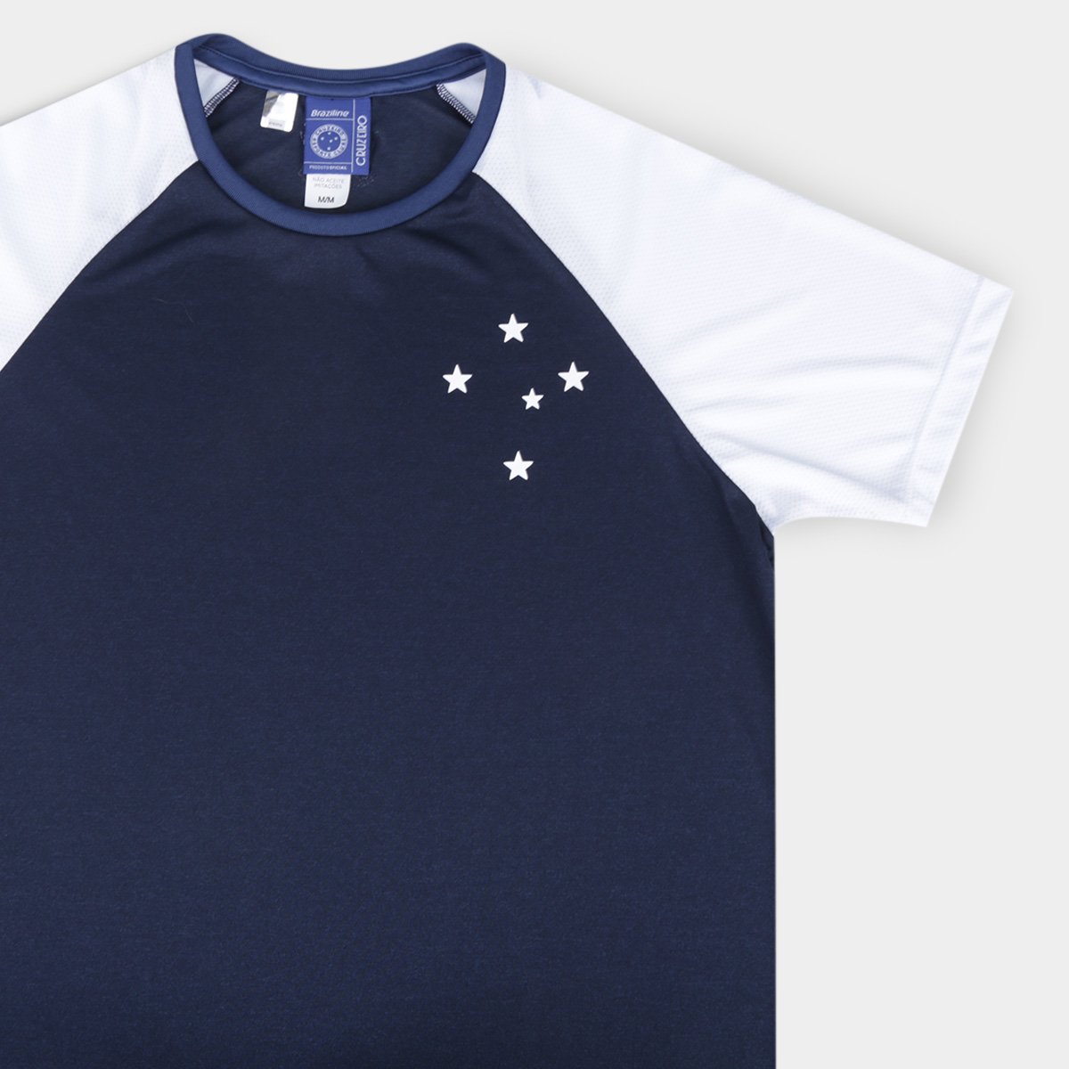 Camisa Cruzeiro Honra Braziline Masculina - Tam: P - 5