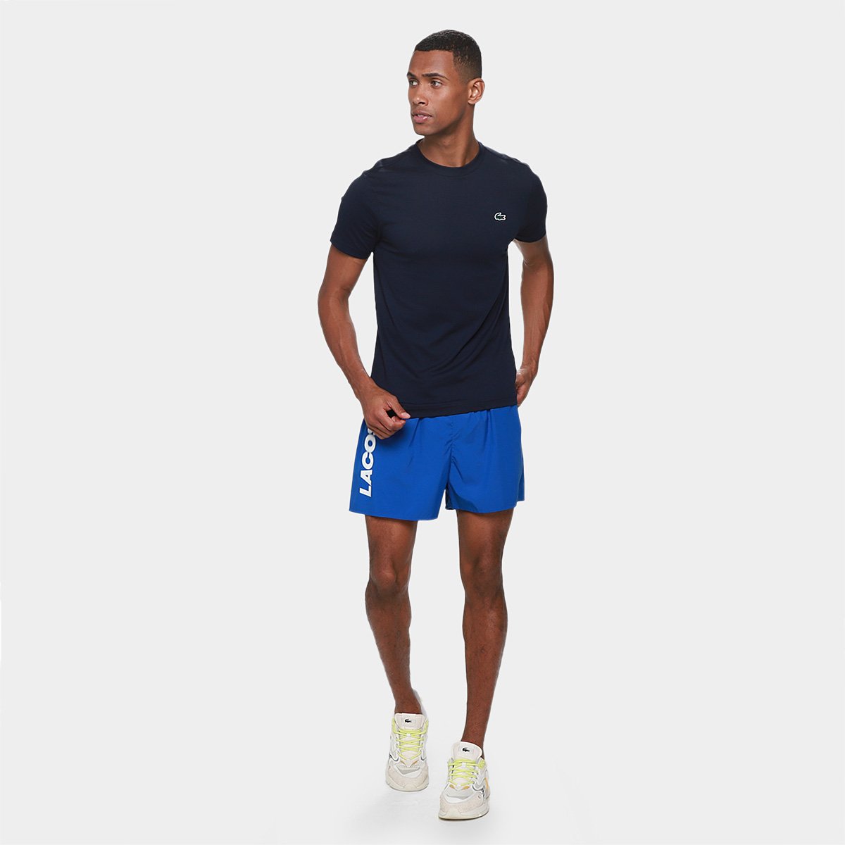 Camiseta Lacoste Masculina - Tam: GG - 4