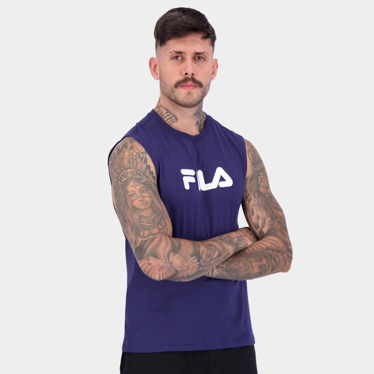 Regata Fila Letter Masculina - Tam: M - 1