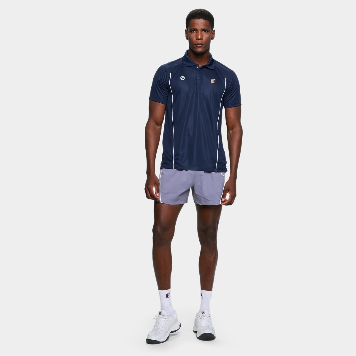 Camisa Polo Fila Match Ro 26 Masculina - Tam: P - 3