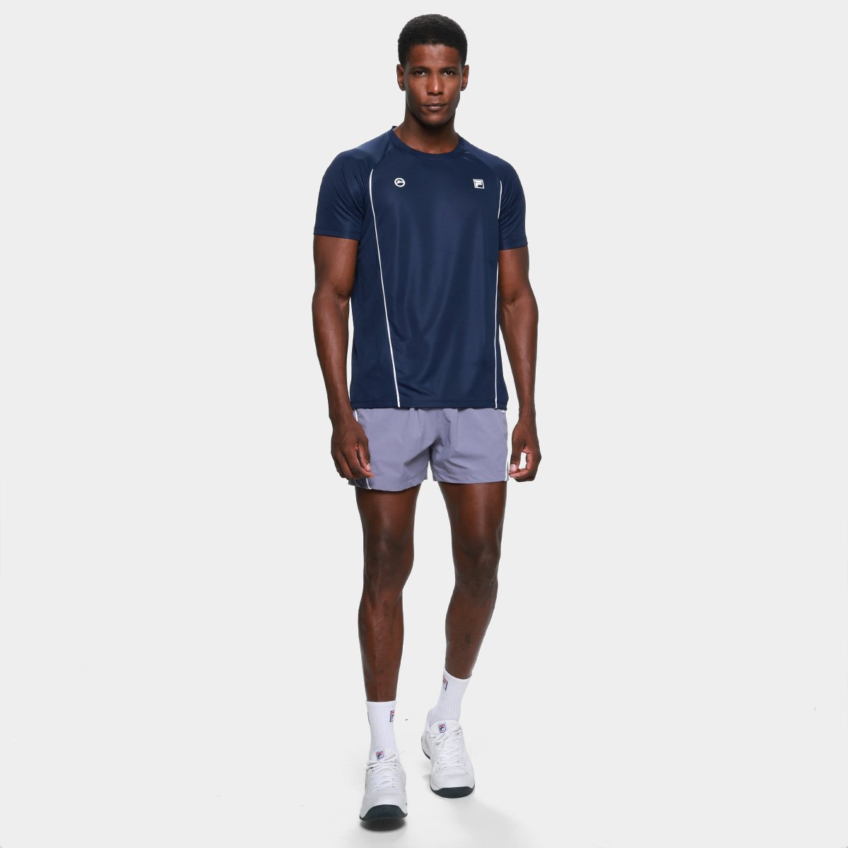 Camiseta Fila Match Ro 26 Masculina - Tam: P - 3