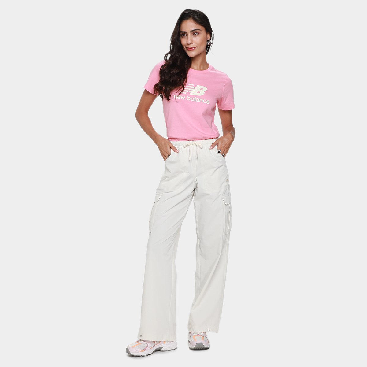 Camiseta New Balance Essentials Feminina - Tam: G - 1