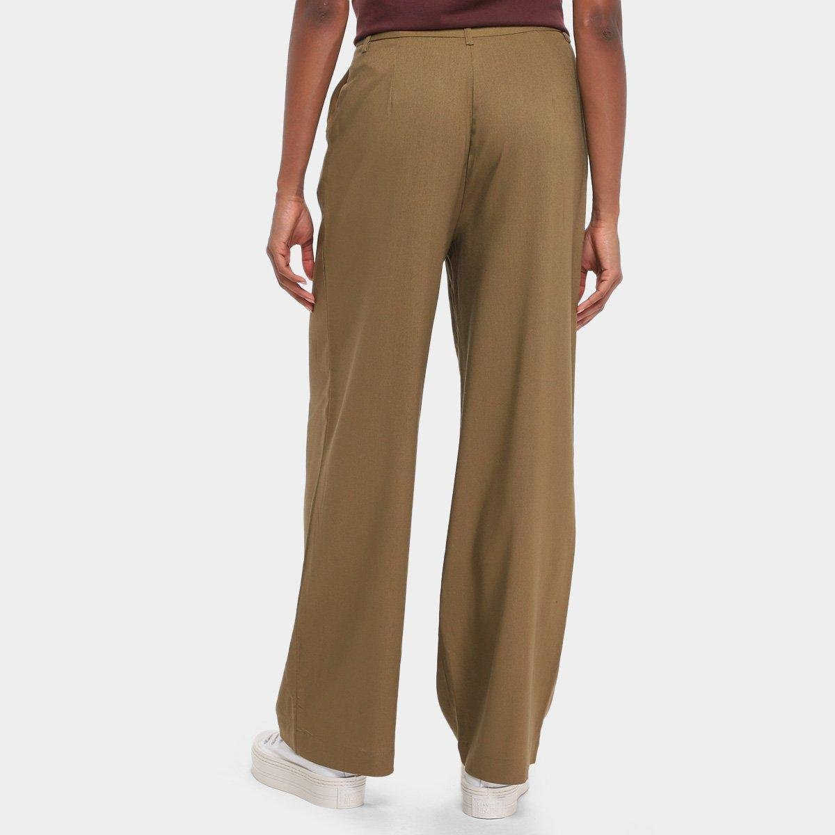 Calça Hering Alfaiataria Reta Feminina - Tam: 38 - 1