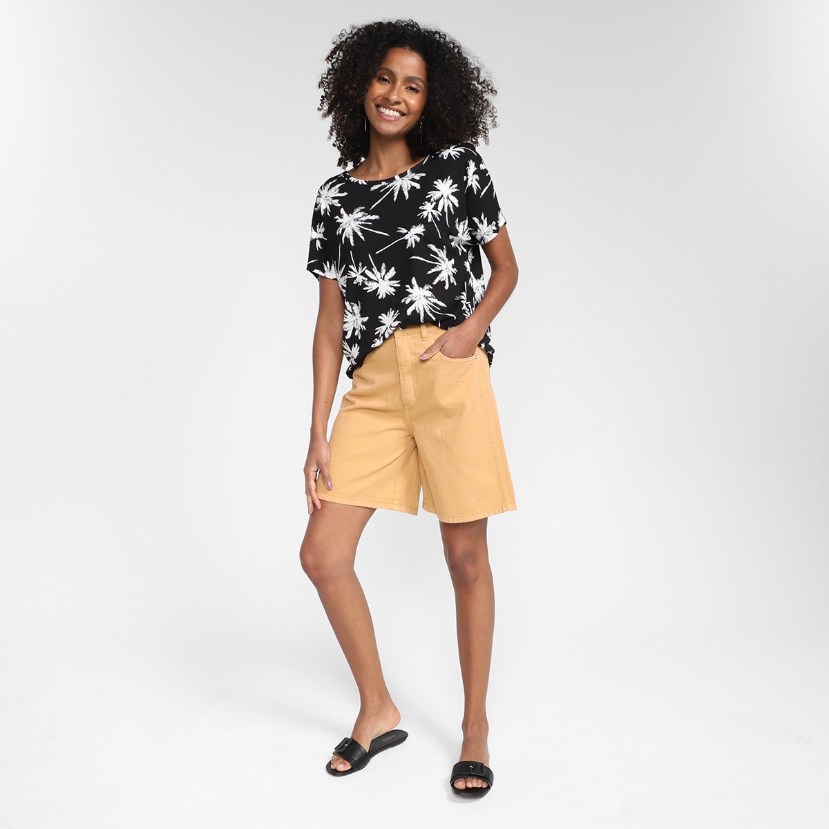 Bermuda Sarja Hering Lisa Feminina - Tam: 36 - 1