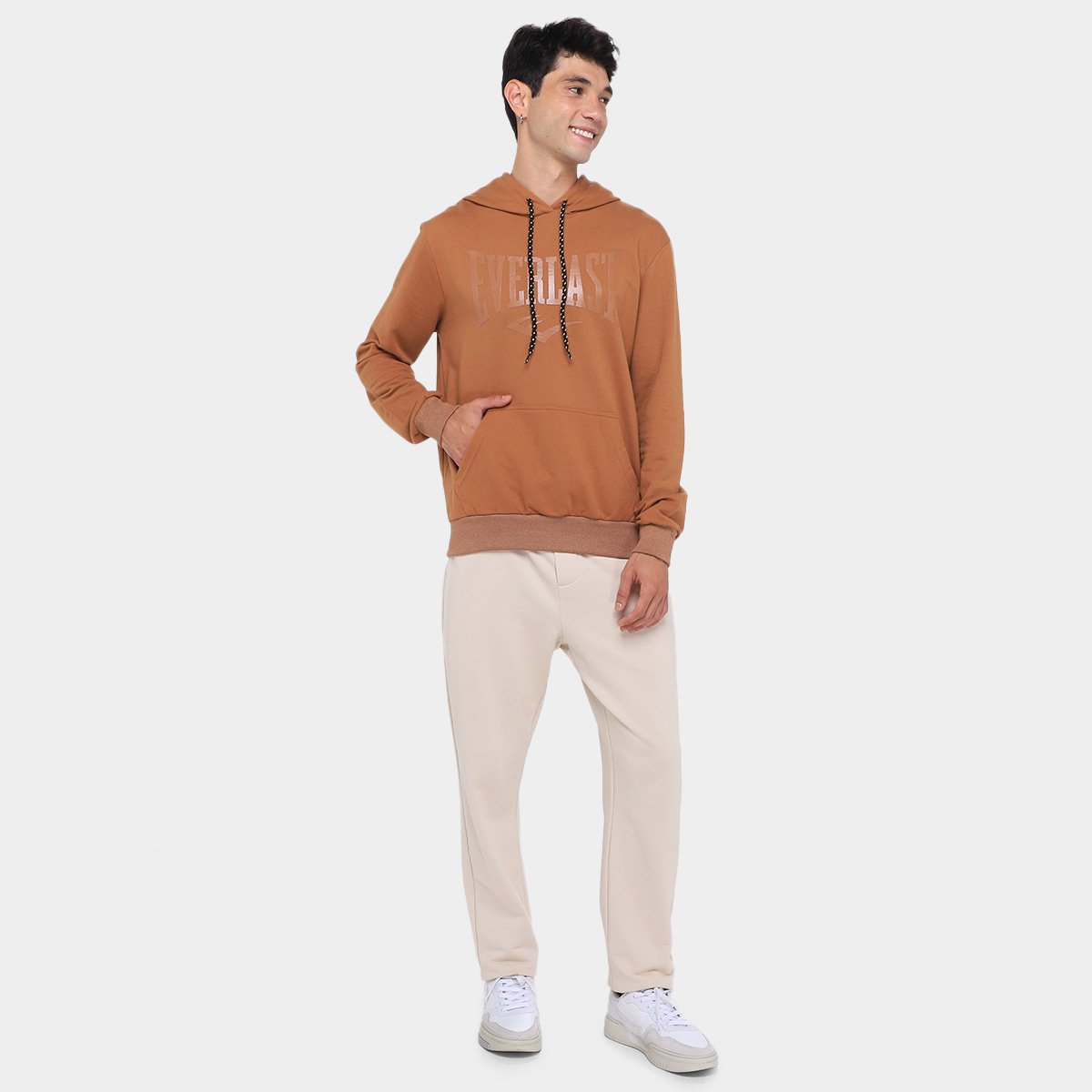 Moletom Everlast Estampado C/ Capuz Masculino - Tam: M - 3